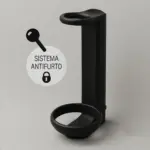 Držač dispenzera od 300ml, crna ABS plastika 3162N