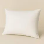 Jastuk 100% poliester, glatki beli, silikonsko punjenje mikrofiber 850g JASTBL50x70