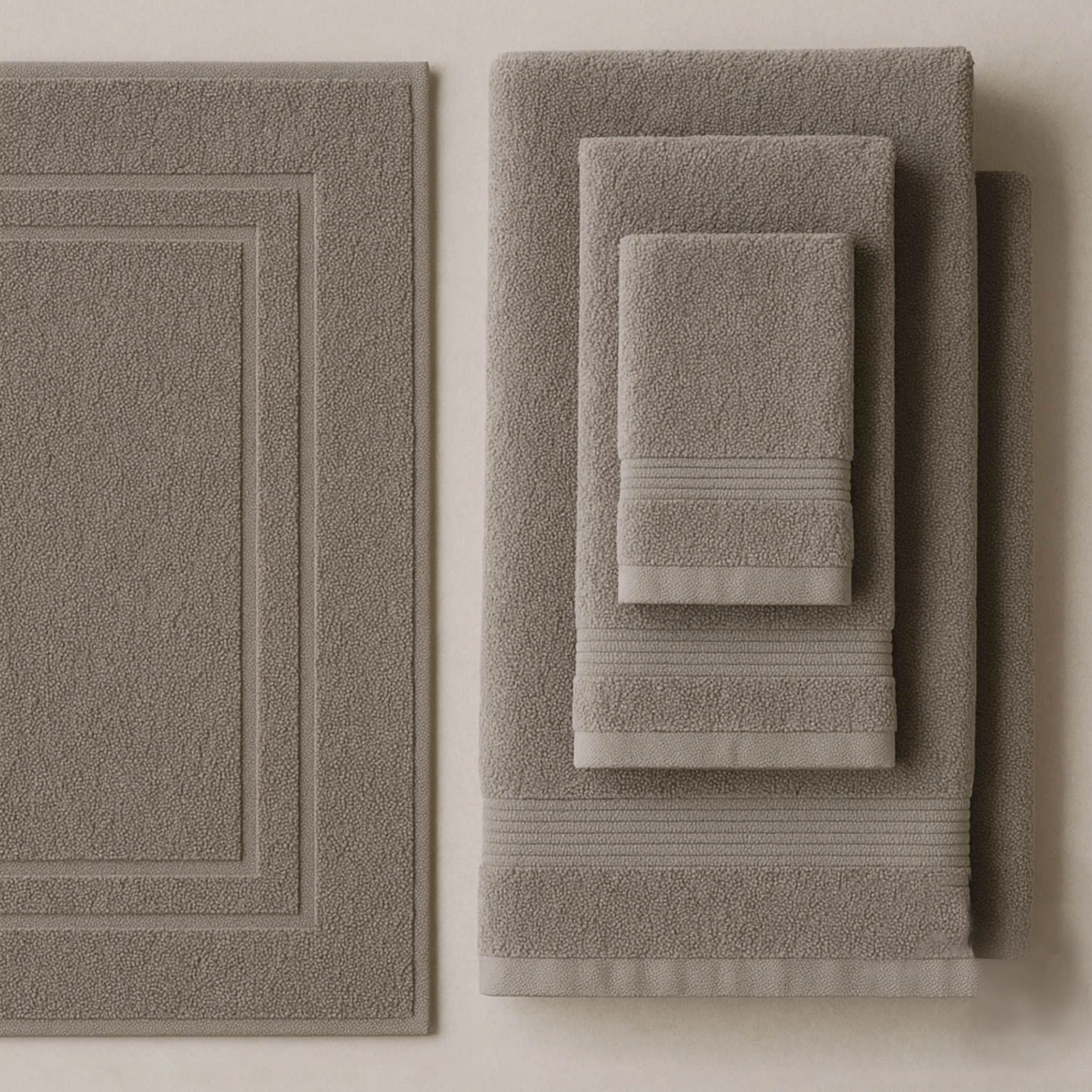 Peskiri-set-100-posto-pamuk-4-dela-grey Peškir set 4/1, 100% pamuk SETPES4/1GREY - Slika 1