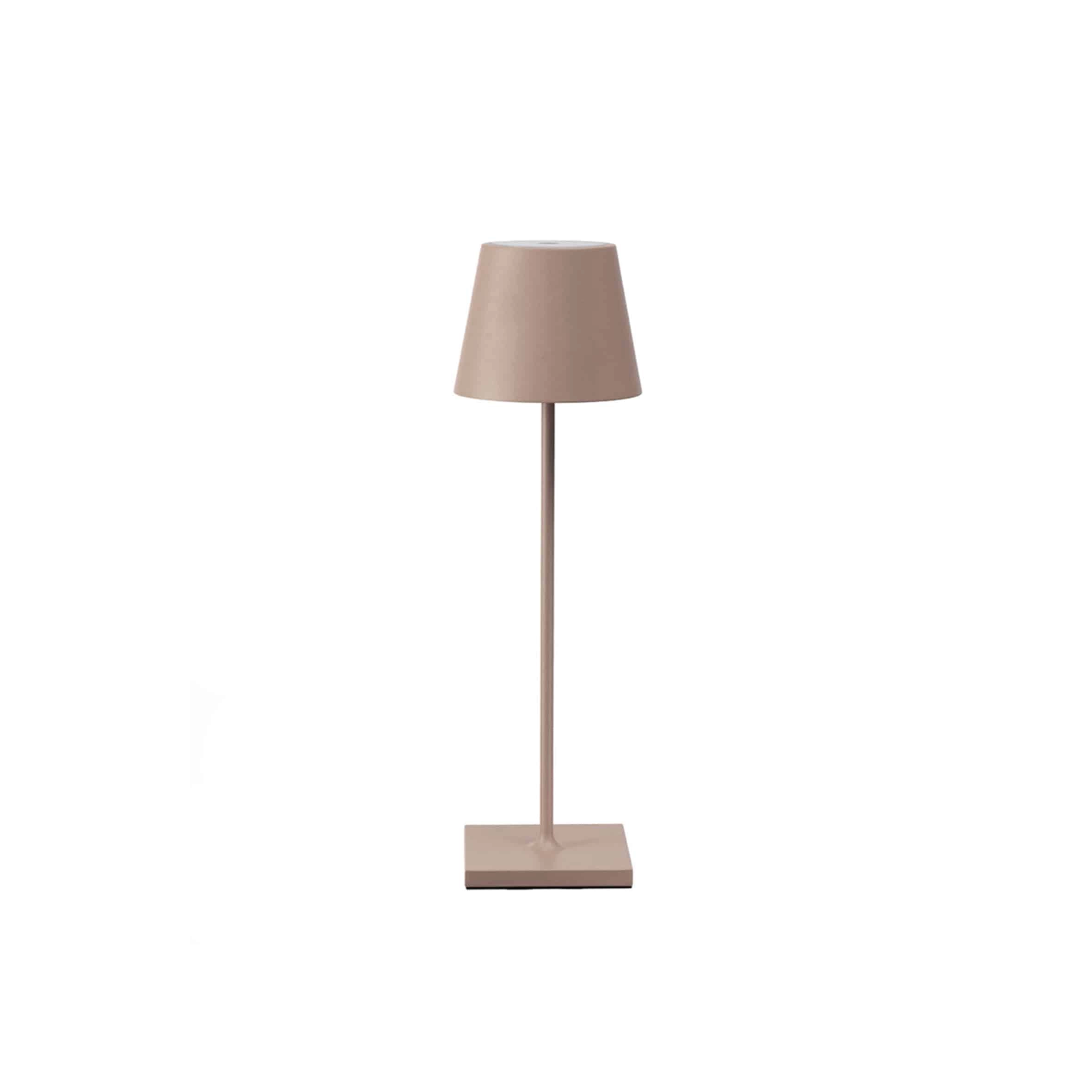 SAX-HORECA-lampa-kapucino-LMPK Stona lampa, punjiva, krem/kapućino – LMPK - Slika 1