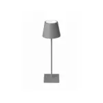 Stona lampa, punjiva, siva – LMPS