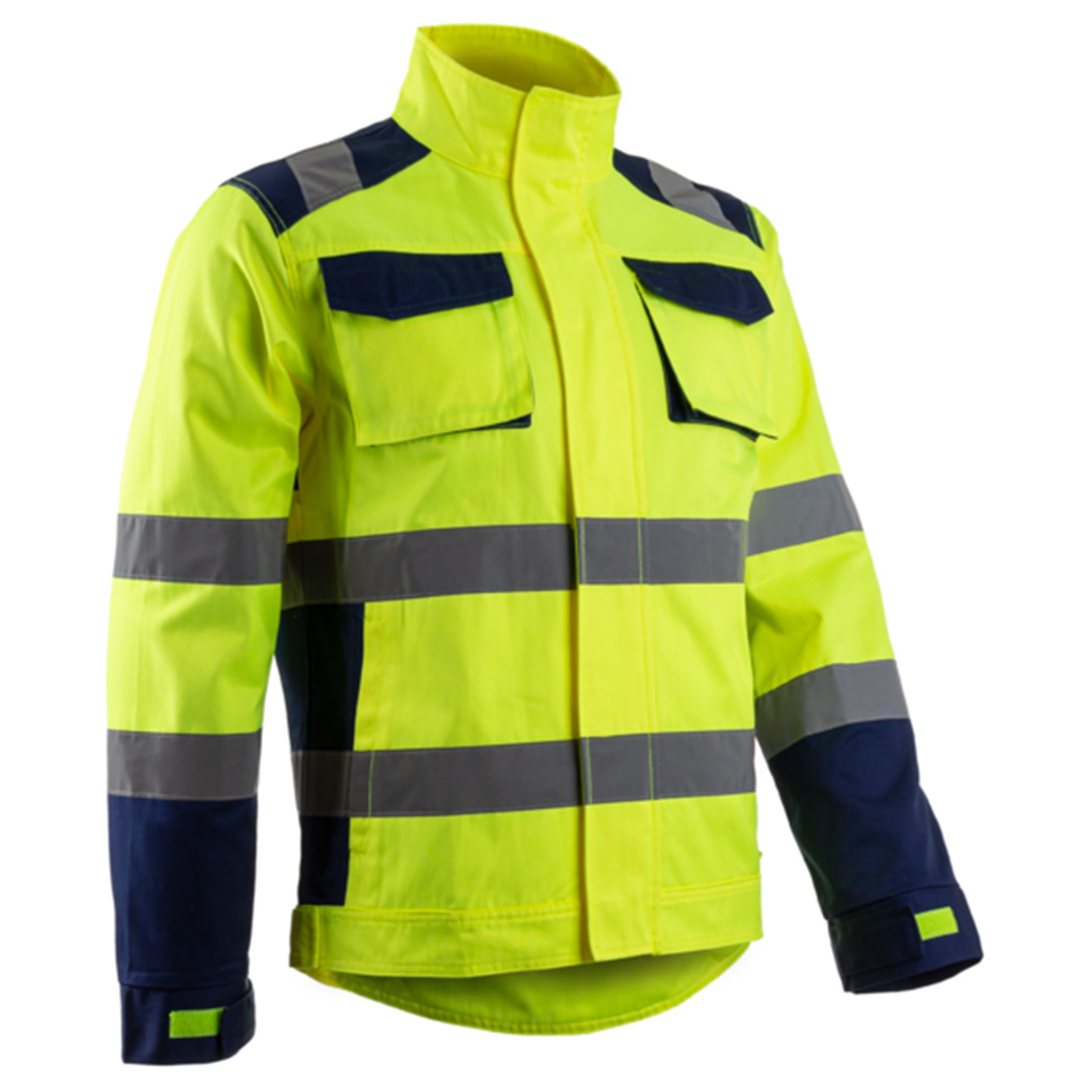 HIBANA_ZUTA Signalna zaštitna hi-viz jakna HIBANA - Slika 1