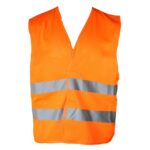 Signalni mrežasti prsluk LEONIS narandžasti