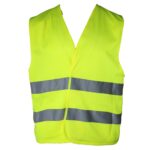 Signalni mrežasti prsluk LEONIS žuti