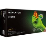 Jednokratne rukavice Mercator GoGrip Pro zelene