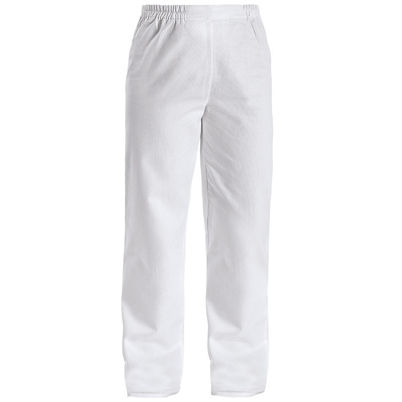 haccp-zenske-pantalone-sa-dzordan-uckurom,-bele-boje (1) HACCP ženske pantalone sa džordan učkurom - Slika 1
