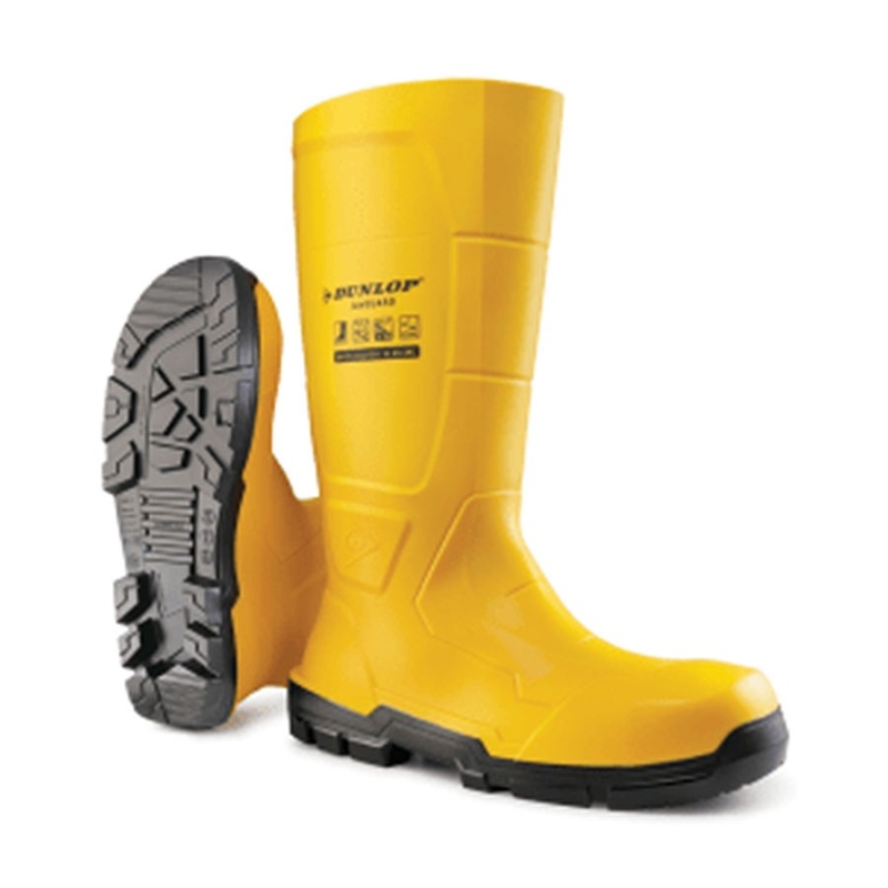 jobguard-zastitne-duboke-cizme-zute JobGuard zaštitne duboke čizme S5 SR FO LG - Slika 1