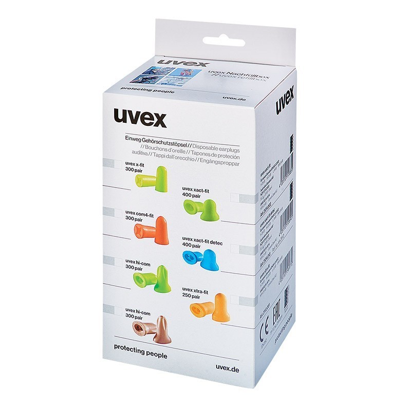uvex-rezervni-x-fit-cepici-za-kontejner Uvex rezervni X-fit čepići za kontejner - Slika 1